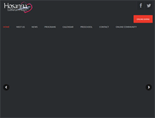 Tablet Screenshot of hosannalutheran.com